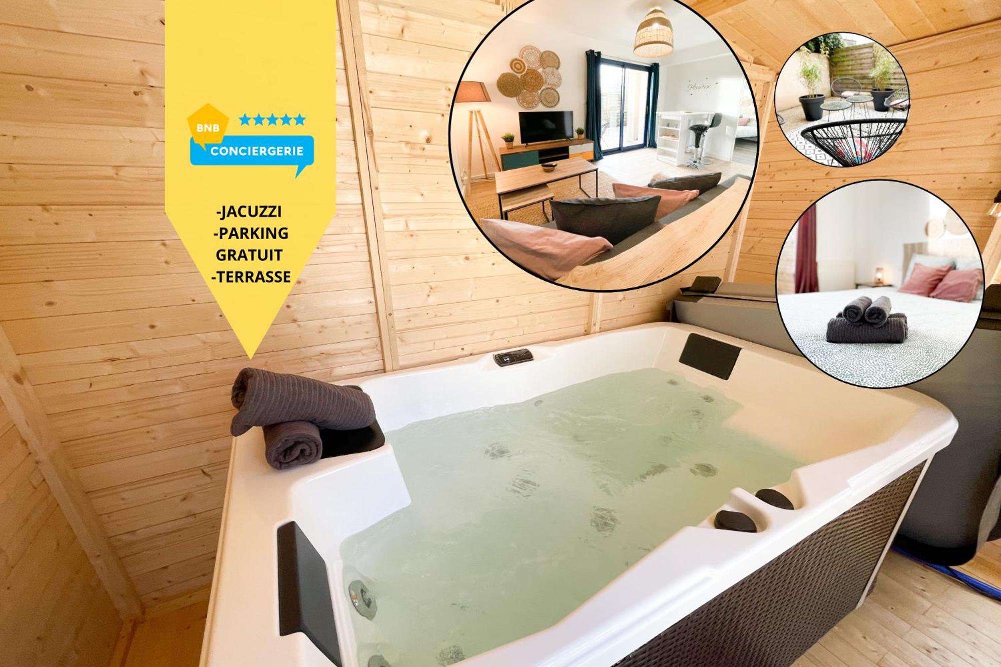 Jacuzzi Au Cocon Brestois Apartment Exterior photo